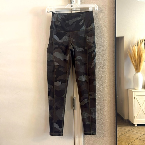 The North Face Denim - The North Face Women's Camouflage Leggings - Brown and Gray